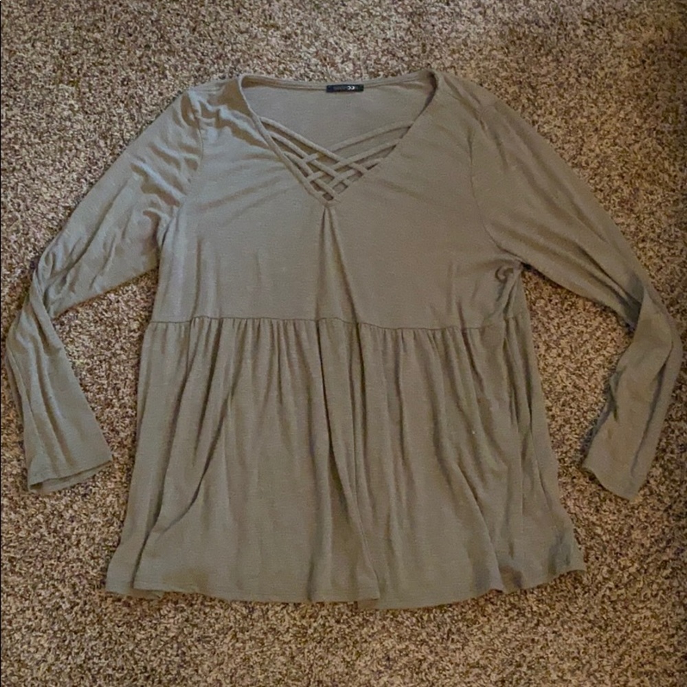 Green long sleeve
